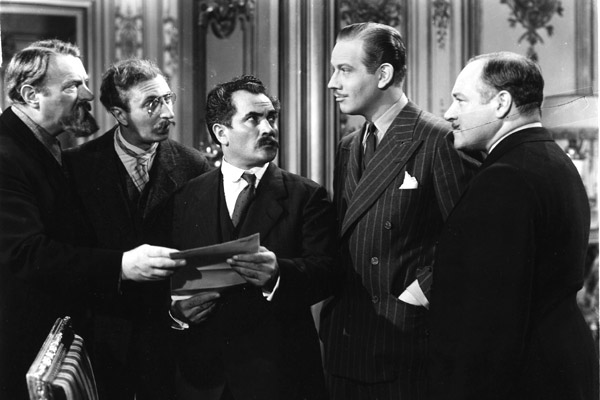 Ninotchka : Fotoğraf Alexander Granach, Melvyn Douglas, Felix Bressart