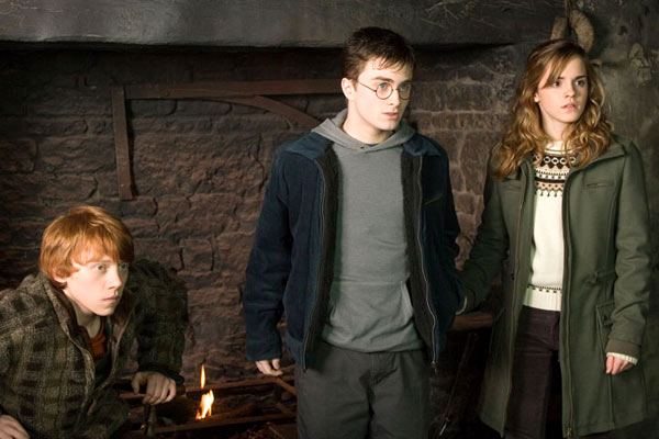 Harry Potter ve Zümrüdüanka Yoldaşlığı : Fotoğraf Daniel Radcliffe, Emma Watson, Rupert Grint