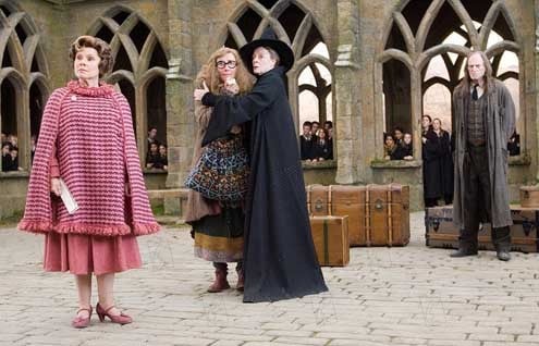 Harry Potter ve Zümrüdüanka Yoldaşlığı : Fotoğraf Maggie Smith, David Yates, Imelda Staunton, Emma Thompson