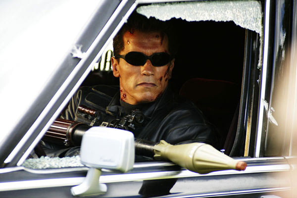 Terminatör 3: Makinelerin Yükselişi : Fotoğraf Jonathan Mostow, Arnold Schwarzenegger