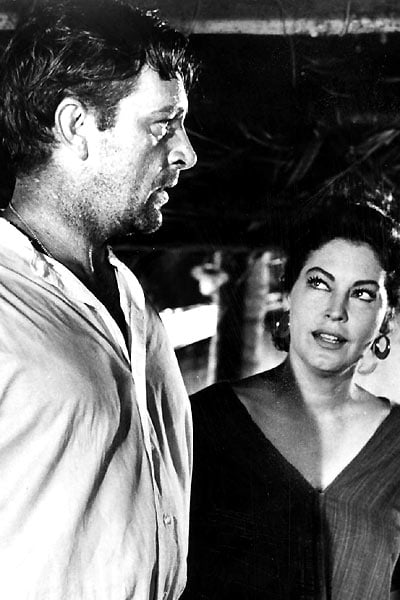 İguana Geceleri : Fotoğraf Richard Burton, John Huston, Ava Gardner