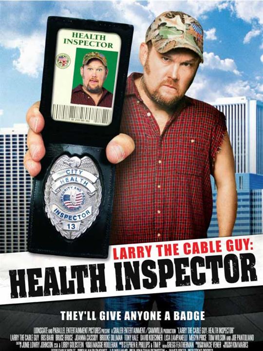 Larry the Cable Guy: Health Inspector : Afiş