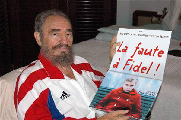 Fidel’in Yüzünden : Fotoğraf Julie Gavras, Fidel Castro
