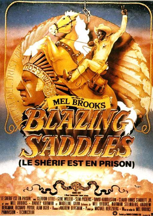 Blazing Saddles : Afiş Mel Brooks