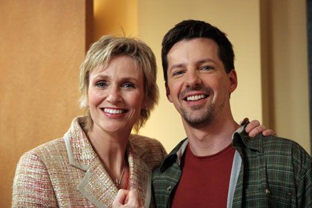 Fotoğraf Sean Hayes, Jane Lynch