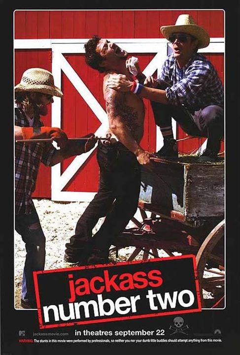Jackass Number Two : Afiş Johnny Knoxville, Jeff Tremaine