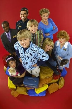 Fotoğraf Phill Lewis, Cole Sprouse, Dylan Sprouse, Kim Rhodes, Ashley Tisdale, Brenda Song