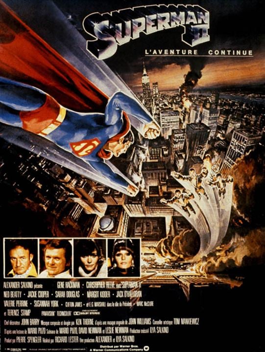 Superman 2 : Afiş Christopher Reeve
