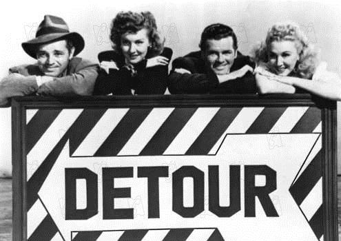 Detour : Fotoğraf Tom Neal, Ann Savage, Claudia Drake, Edmund McDonald, Edgar G. Ulmer