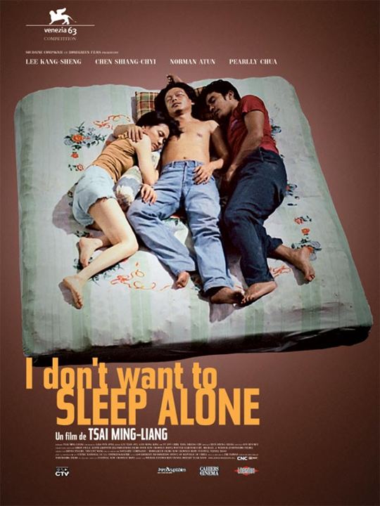 I Don’t Want to Sleep Alone : Afiş Tsai Ming-liang