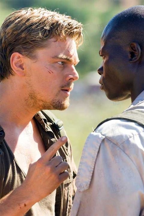 Kanlı Elmas : Fotoğraf Djimon Hounsou, Edward Zwick, Leonardo DiCaprio