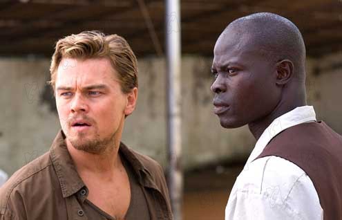 Kanlı Elmas : Fotoğraf Djimon Hounsou, Edward Zwick, Leonardo DiCaprio