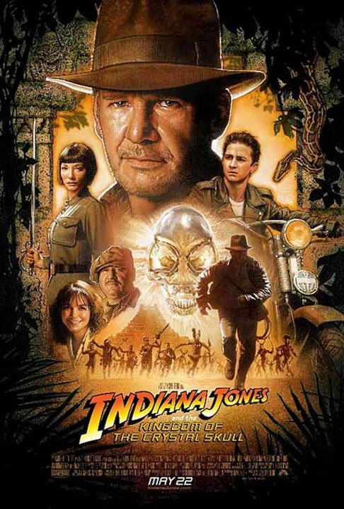 Indiana Jones ve Kristal Kafatası Krallığı : Afiş