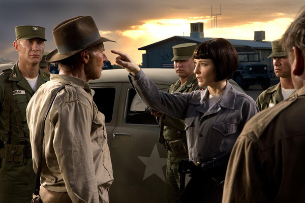 Indiana Jones ve Kristal Kafatası Krallığı : Fotoğraf Cate Blanchett, Harrison Ford