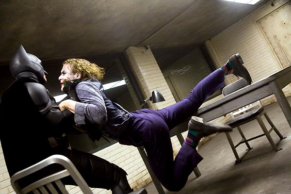 Kara Şövalye : Fotoğraf Christian Bale, Heath Ledger
