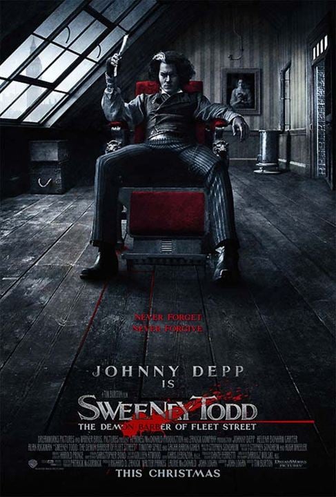 Sweeney Todd: Fleet Sokağının Şeytan Berberi : Afiş