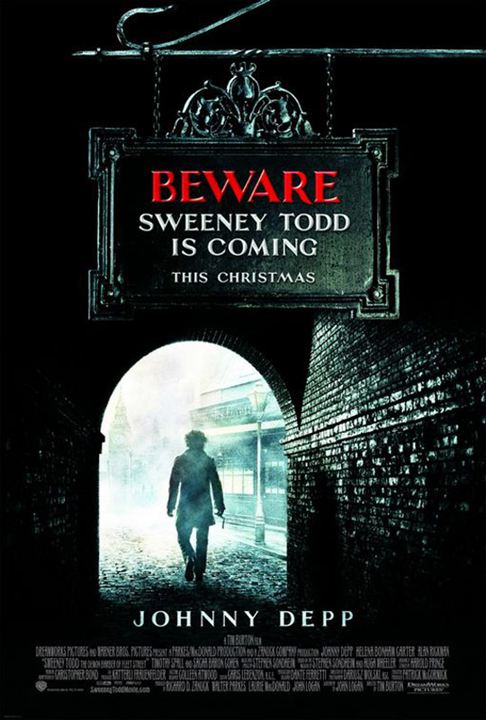 Sweeney Todd: Fleet Sokağının Şeytan Berberi : Afiş