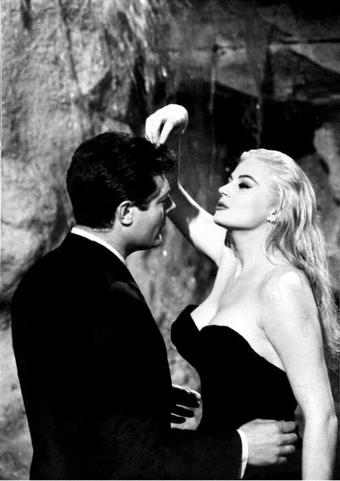 Tatlı Hayat : Fotoğraf Marcello Mastroianni, Federico Fellini, Anita Ekberg