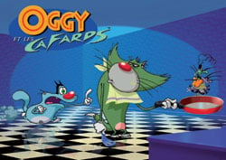 Oggy et les cafards : Afiş