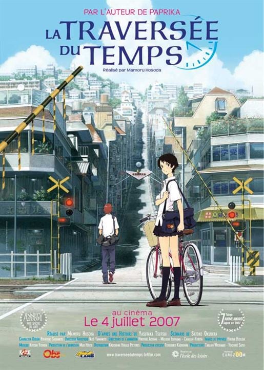 The Girl Who Leapt Through Time : Afiş Mamoru Hosoda