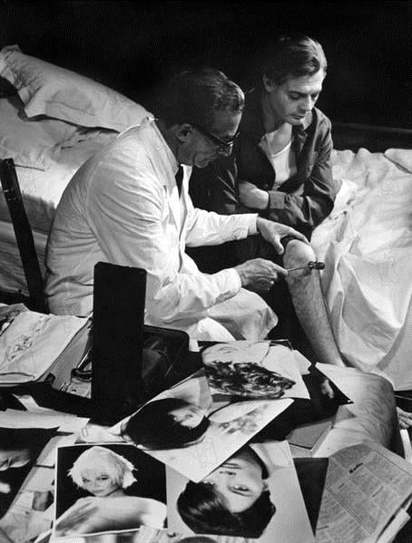Sekiz Buçuk : Fotoğraf Federico Fellini, Marcello Mastroianni