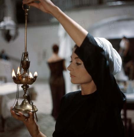 Sekiz Buçuk : Fotoğraf Anouk Aimée, Federico Fellini