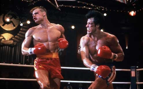 Rocky 4 : Fotoğraf Sylvester Stallone, Dolph Lundgren