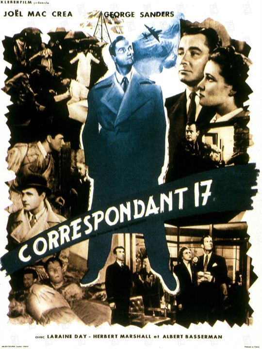 Foreign Correspondent : Fotoğraf Herbert Marshall, Joel McCrea, George Sanders, Alfred Hitchcock