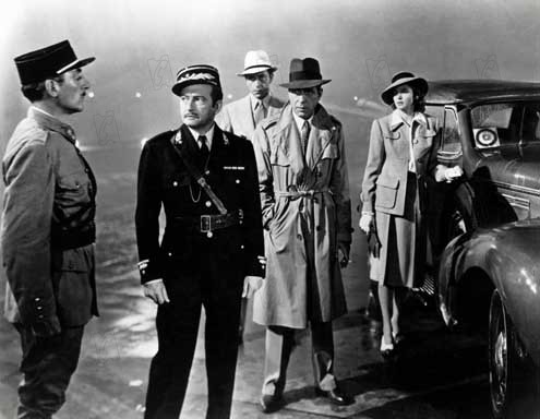 Kazablanka : Fotoğraf Ingrid Bergman, Michael Curtiz, Claude Rains, Paul Henreid, Humphrey Bogart