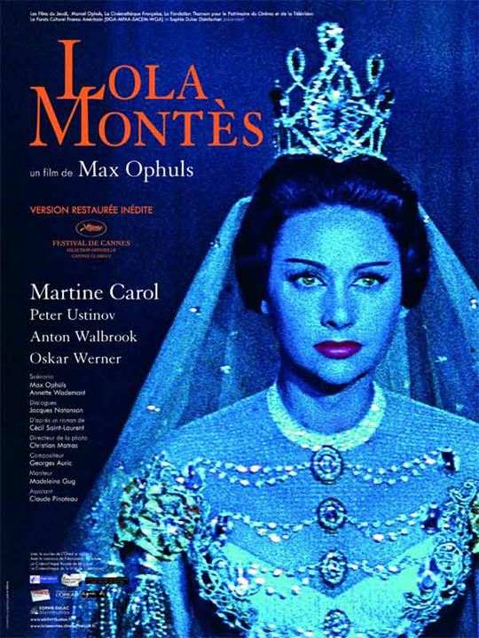 Lola Montès : Afiş Max Ophüls