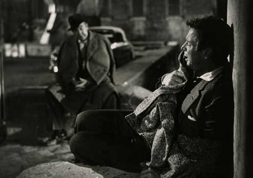 Fotoğraf Federico Fellini, Richard Basehart