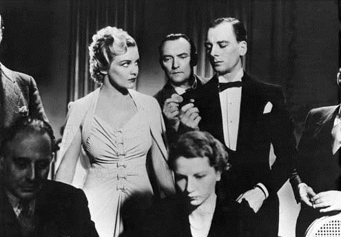 The Secret agent : Fotoğraf Alfred Hitchcock, Madeleine Carroll, John Gielgud