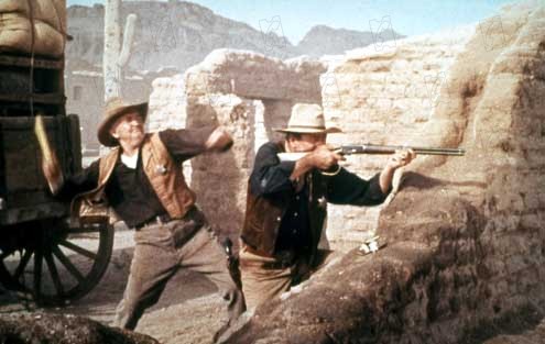 Korkusuz Şerifler : Fotoğraf Howard Hawks, John Wayne, Walter Brennan