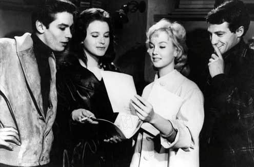 Fotoğraf Jean-Paul Belmondo, Mylène Demongeot