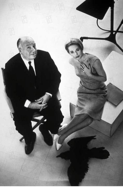 Kuşlar : Fotoğraf Tippi Hedren, Alfred Hitchcock