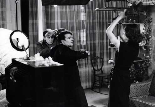Neşeli Pazar : Fotoğraf Jean-Louis Trintignant, Fanny Ardant, François Truffaut, Jean-Pierre Kalfon
