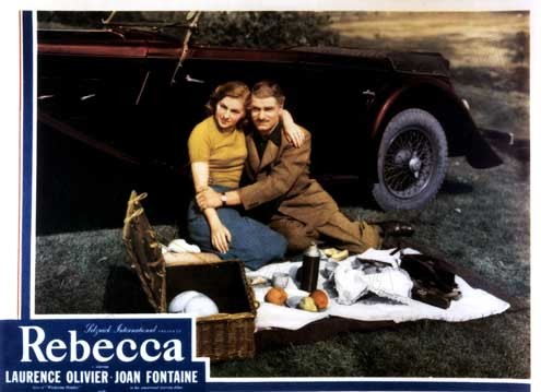 Rebecca : Fotoğraf Laurence Olivier, Alfred Hitchcock, Joan Fontaine