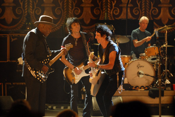 Shine a Light : Fotoğraf Ron Wood, Keith Richards, Charlie Watts