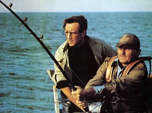 Jaws : Fotoğraf Roy Scheider, Robert Shaw, Steven Spielberg