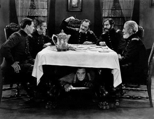The General : Fotoğraf Clyde Bruckman, Buster Keaton