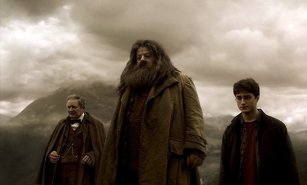 Harry Potter ve Melez Prens : Fotoğraf Robbie Coltrane, Daniel Radcliffe, Jim Broadbent
