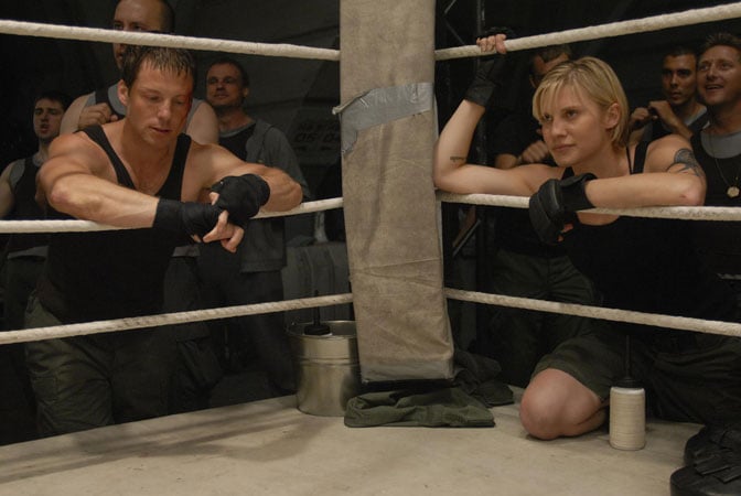 Fotoğraf Jamie Bamber, Katee Sackhoff