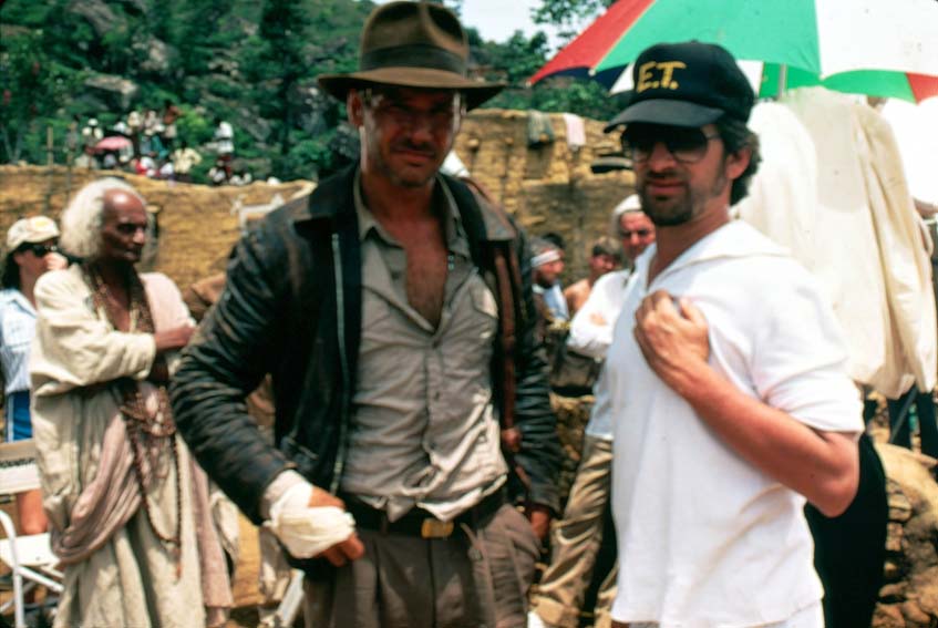 Indiana Jones: Kamçılı Adam : Fotoğraf Harrison Ford, Steven Spielberg