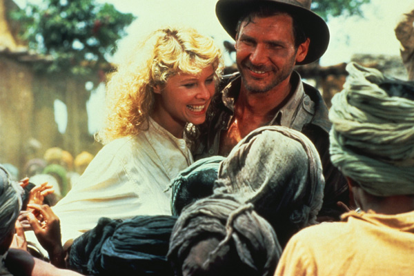 Indiana Jones: Kamçılı Adam : Fotoğraf Kate Capshaw, Harrison Ford