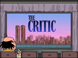 The Critic : Afiş