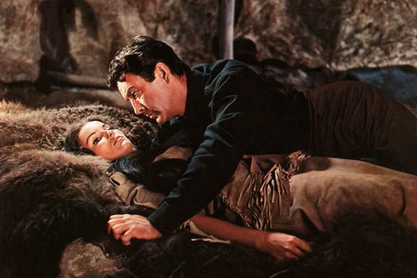 Fotoğraf Richard Brooks, Debra Paget, Stewart Granger