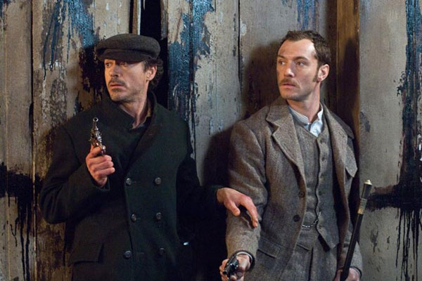 Sherlock Holmes : Fotoğraf Jude Law, Robert Downey Jr.
