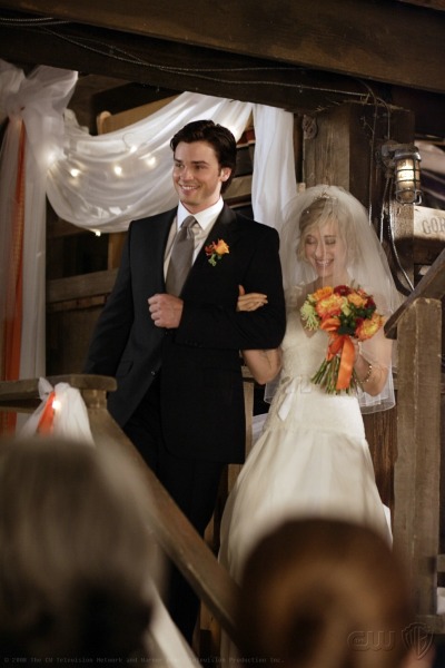 Fotoğraf Allison Mack, Tom Welling