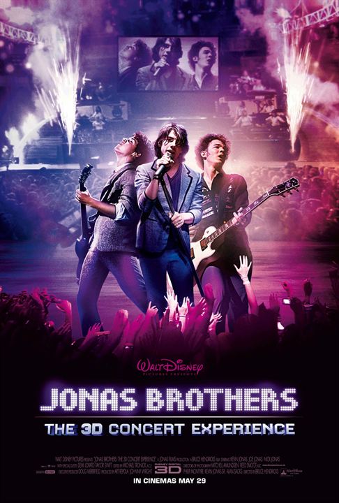Jonas Brothers: Üç Boyutlu Konser Deneyi : Afiş Bruce Hendricks, Joe Jonas