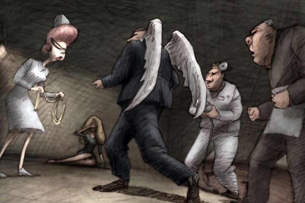 Ahmaklar ve Melekler : Fotoğraf Bill Plympton